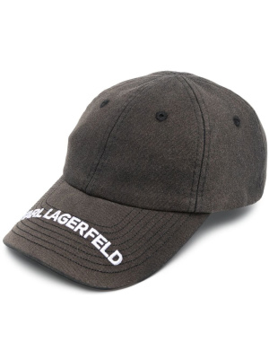 

Logo-embroidery baseball cap, Karl Lagerfeld Logo-embroidery baseball cap