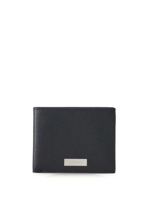 

Logo-plaque leather wallet, Ferragamo Logo-plaque leather wallet