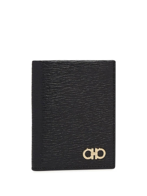 

Gancini-plaque leather wallet, Ferragamo Gancini-plaque leather wallet