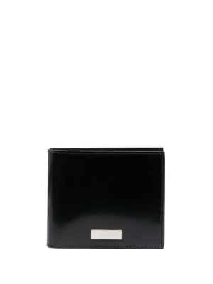 

Logo-plaque leather wallet, Ferragamo Logo-plaque leather wallet