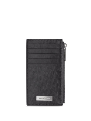 

Logo-plaque leather card holder, Ferragamo Logo-plaque leather card holder