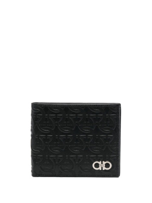 

All-over embossed Gancini wallet, Ferragamo All-over embossed Gancini wallet