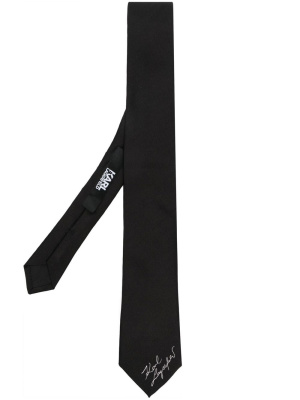 

Faille silk tie, Karl Lagerfeld Faille silk tie