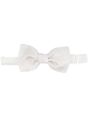

Jacquard silk bow tie, Karl Lagerfeld Jacquard silk bow tie