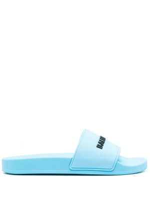 

Raised-logo slides, Balenciaga Raised-logo slides