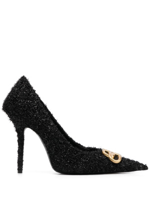 

Square Knife tweed 110mm pumps, Balenciaga Square Knife tweed 110mm pumps