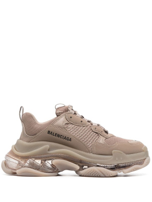 

Triple S clear-sole sneakers, Balenciaga Triple S clear-sole sneakers