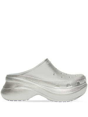 

X Crocs logo-debossed mules, Balenciaga X Crocs logo-debossed mules