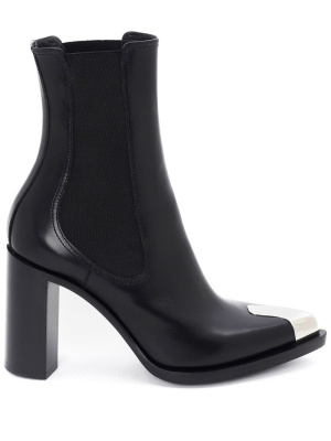 

Punk 90mm leather Chelsea boots, Alexander McQueen Punk 90mm leather Chelsea boots