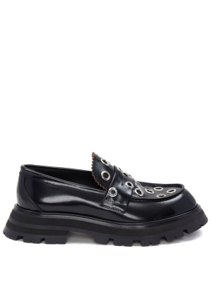 

Wander eyelet loafers, Alexander McQueen Wander eyelet loafers