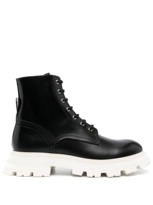 

Leather ankle boots, Alexander McQueen Leather ankle boots