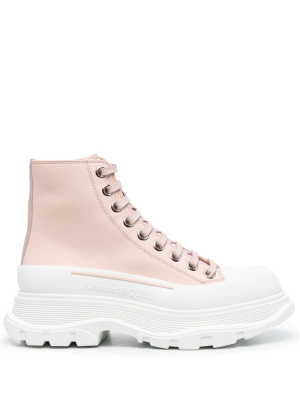 

Tread Slick lace-up ankle boots, Alexander McQueen Tread Slick lace-up ankle boots