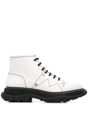 

Lace-up combat boots, Alexander McQueen Lace-up combat boots