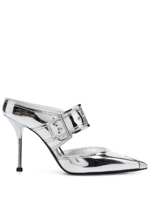 

Punk metallic mules, Alexander McQueen Punk metallic mules