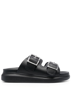 

Double-strap flat sandals, Alexander McQueen Double-strap flat sandals