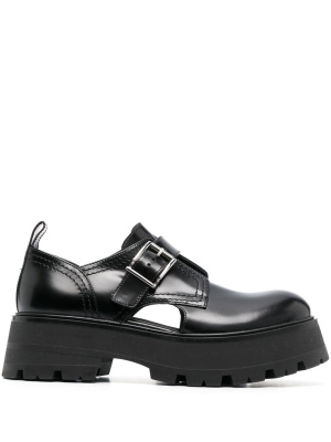 

Side-buckle fastening brogue shoes, Alexander McQueen Side-buckle fastening brogue shoes