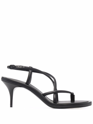 

Strappy leather sandals, Alexander McQueen Strappy leather sandals
