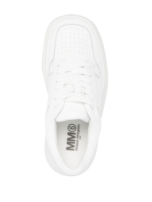 

Square-toe platform sneakers, MM6 Maison Margiela Square-toe platform sneakers