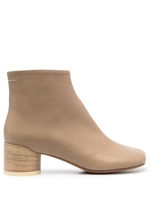 

Leather ankle boots, MM6 Maison Margiela Leather ankle boots