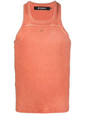 

Logo-embroidered tank top, MISBHV Logo-embroidered tank top