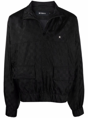 

Embroidered-logo jacket, MISBHV Embroidered-logo jacket