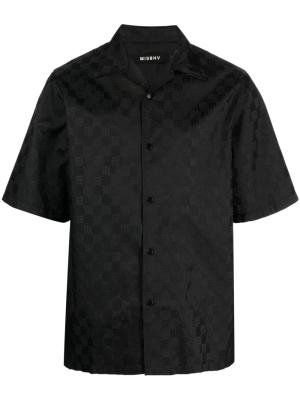 

Monogram-pattern bowling shirt, MISBHV Monogram-pattern bowling shirt