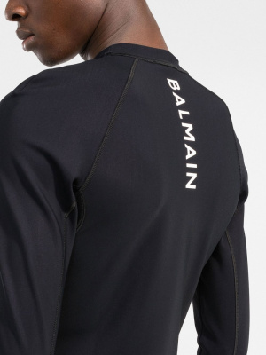 

Logo long-sleeve top, Balmain Logo long-sleeve top