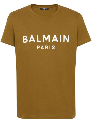 

Logo-print cotton T-shirt, Balmain Logo-print cotton T-shirt