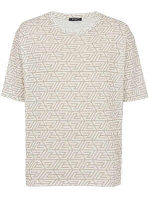

All-over graphic-print T-shirt, Balmain All-over graphic-print T-shirt