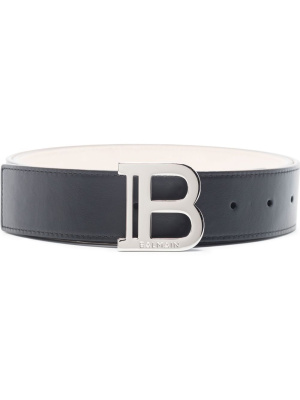 

Logo-plaque buckled belt, Balmain Logo-plaque buckled belt