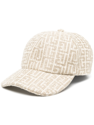 

Monogram-knit cap, Balmain Monogram-knit cap