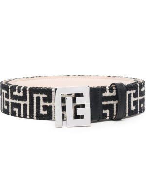 

Monogram logo-buckle belt, Balmain Monogram logo-buckle belt
