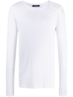 

Cut-out long-sleeve T-shirt, Balmain Cut-out long-sleeve T-shirt