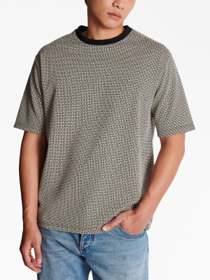 

Monogram-print T-shirt, Balmain Monogram-print T-shirt