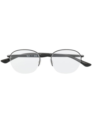 

Semi-rimless round-frame glasses, Ray-Ban Semi-rimless round-frame glasses