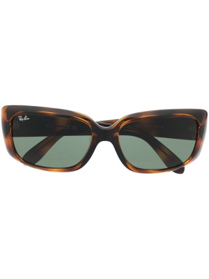 

Rectangle-frame tortoiseshell sunglasses, Ray-Ban Rectangle-frame tortoiseshell sunglasses