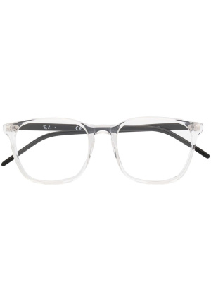 

Transparent square-frame eyeglasses, Ray-Ban Transparent square-frame eyeglasses