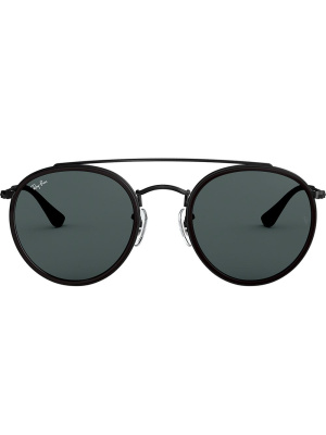 

RB3647 round double-bridge sunglasses, Ray-Ban RB3647 round double-bridge sunglasses