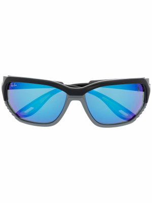 

X Ferrari rectangular-frame sunglasses, Ray-Ban X Ferrari rectangular-frame sunglasses