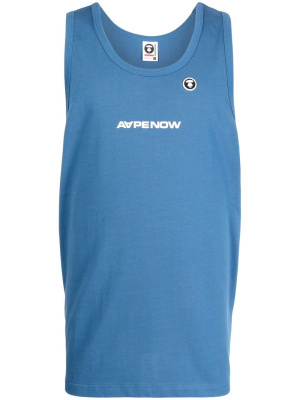 

Logo-print vest, AAPE BY *A BATHING APE® Logo-print vest