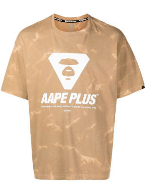 

Logo-print cotton T-Shirt, AAPE BY *A BATHING APE® Logo-print cotton T-Shirt