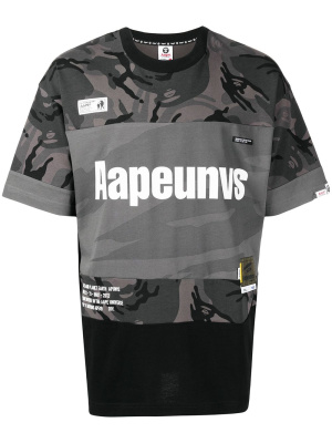 

Aapeunvs camo-print T-shirt, AAPE BY *A BATHING APE® Aapeunvs camo-print T-shirt