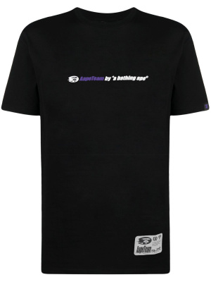 

Logo-print cotton T-shirt, AAPE BY *A BATHING APE® Logo-print cotton T-shirt