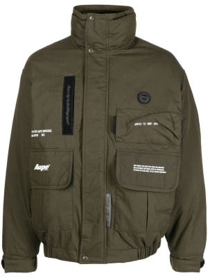 

Oversized padded jacket, AAPE BY *A BATHING APE® Oversized padded jacket