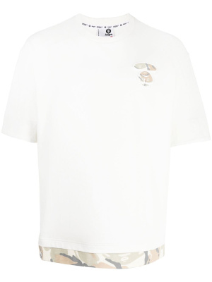 

Logo-patch short-sleeve T-shirt, AAPE BY *A BATHING APE® Logo-patch short-sleeve T-shirt