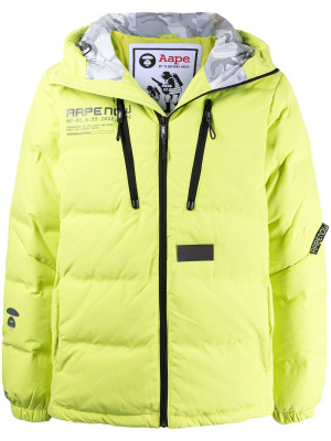 

Padded zip-up jacket, AAPE BY *A BATHING APE® Padded zip-up jacket