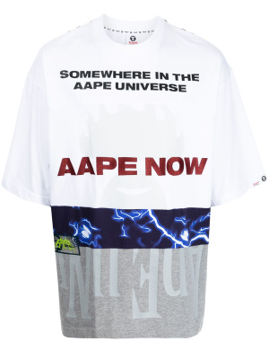 

All-over graphic print T-shirt, AAPE BY *A BATHING APE® All-over graphic print T-shirt