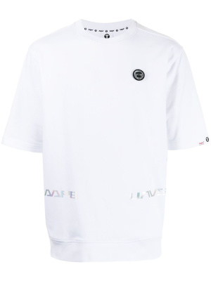 

Logo-patch T-shirt, AAPE BY *A BATHING APE® Logo-patch T-shirt