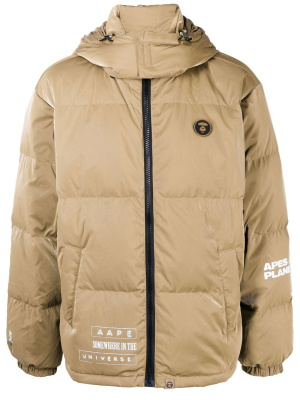 

Padded zip-up jacket, AAPE BY *A BATHING APE® Padded zip-up jacket