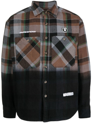 

Ombré checkered shirt, AAPE BY *A BATHING APE® Ombré checkered shirt